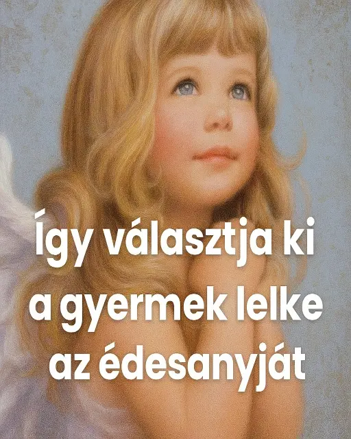 Igy valasztja ki a gyermek lelke az edesanyjat