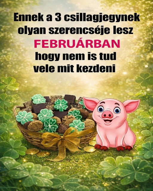 szerencseje lesz februarban