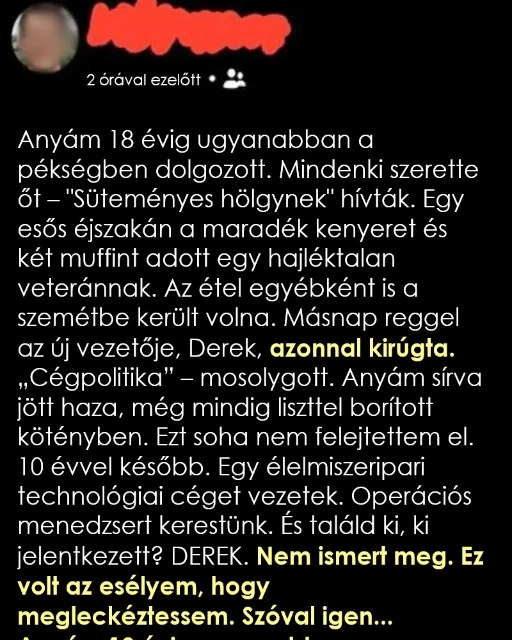 Kirugtak egy jo tett miatt